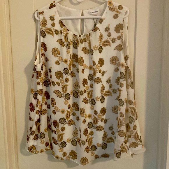 Calvin Klein Sleeveless Top - Picture 1 of 7